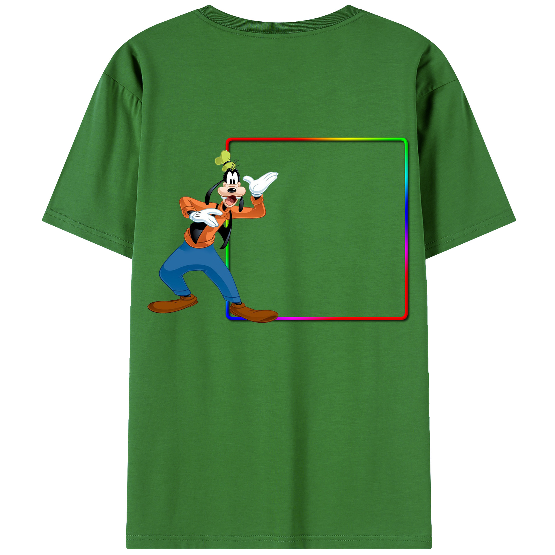 （画像用） ミッキーマウス Mickey Mouse レディース半袖Tシャツ(バックプリント)